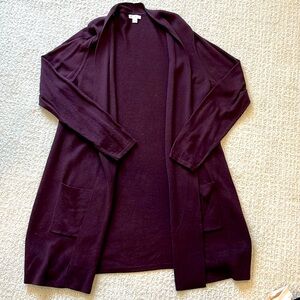 J. Jill Shawl Collar Cardigan